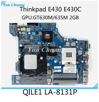 04Y1214 04W4020 QILE1 LA-8131P Материнская плата для ноутбука LENOVO Thinkpad E430 E430C Материнская плата с GT630M /635M 2 ГБ GPU HM77 протестирована нормально