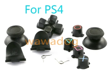 1 комплект аналоговых колпачков для джойстика ABXY X кнопок D-pad, комплект запасных частей из 11 предметов для контроллера Playstation 4 DS4 PS4