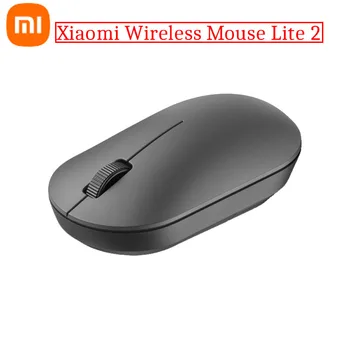 2022 Беспроводная мышь Xiaomi Lite 2 2,4 ГГц 1000 точек на дюйм, эргономичная оптическая портативная компьютерная мышь, USB-приемник, Офисные игровые мыши, ноутбук