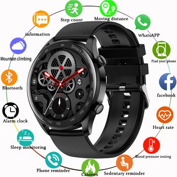 2023New Мужские Смарт-часы с Bluetooth-Вызовом, Женские Фитнес-Трекер с Пользовательским Набором, 1,36 