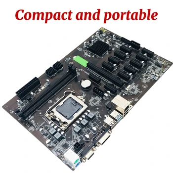 37MC B250-BTC Майнер Материнская Плата LGA 1151 DDR4 Память 12 x PCI-E 16X Слот для видеокарты SATA3.0 USB3.0 Для Eth Btc Майнер
