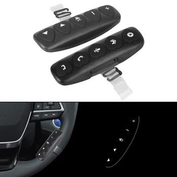 Bluetooth-совместимый многофункциональный беспроводной контроллер, Светящиеся кнопки, 2шт DVD-навигации, пульт дистанционного управления рулевым колесом автомобиля