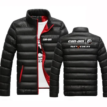 Can Am Team Spyder Motorcycles С принтом Осень Зима, теплые топы, куртки, парки, толстовки, пальто в стиле Харадзюку со спортивной хлопковой подкладкой