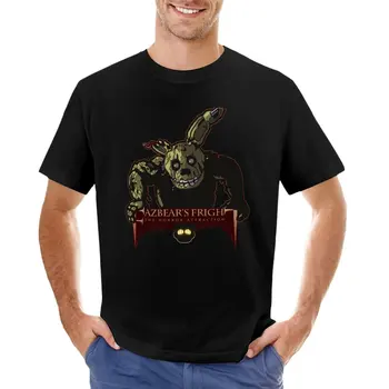Fazbear's Fright: The Horror Attraction Футболка на заказ, футболки с кошками, пустые футболки, футболка blondie, мужские винтажные футболки