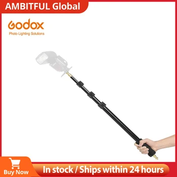 Godox Light Boom Pole Stick AD-S13 55-160 см 1/4 Наружная Резьба для WITSTRO Flash AD180 AD360 Аксессуары Для Фотостудий