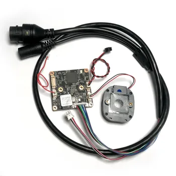 H.265 HD 4MP модуль IP-камеры видеонаблюдения с полной сетевой безопасностью IPC плата ONVIF с кабелем IRCUT mic