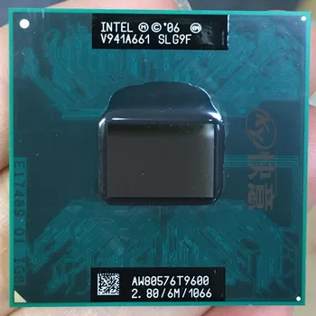 Intel Core 2 Duo T9600 SLG9F SLB47 2,8 ГГц Двухъядерный Двухпоточный процессор Процессор 6M 35W Socket P