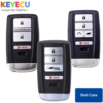 KEYECU Smart Prox Чехол для автомобильных ключей с дистанционным управлением для Acura MDX RDX ILX TLX 2014-2019, брелок 3/ 4/ 5 Кнопки - для FCC: KR5V1X