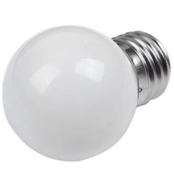 LBER 15 штук E27 0,5 Вт AC220V Белая лампа накаливания Декоративная лампа для накаливания
