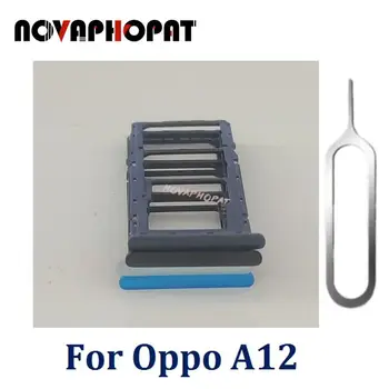 Novaphopat Совершенно Новый лоток для SIM-карт для Oppo A12 Слот для sim-карты Адаптер для считывания Pin-кода