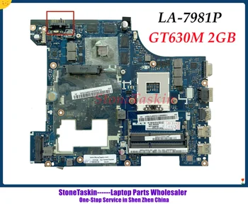 StoneTaskin Подлинная QIWG5_G6_G9 LA-7981P Для Lenovo Ideapad G580 Материнская плата ноутбука PGA989 SLJ8E HM76 DDR3 GT630M 2 ГБ Протестирована