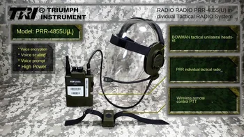 TRI PRR4855U (L) LEMO с 5-контактным интерфейсом однопроходная версия тактического радиопередатчика