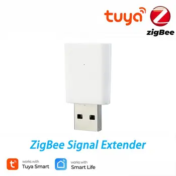 Tuya ZigBee 3.0 Ретранслятор сигнала USB Zigbee Расширитель Диапазона сигнала Smart Life Control Умный Дом Работает С ZigBee Smart Gateway