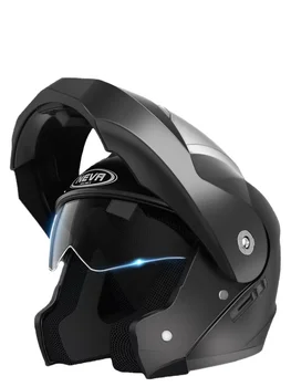 YY Электрический велосипедный шлем Мужской и женский модульный шлем Four Seasons Универсальный для зимней езды на мотоцикле