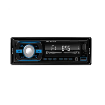 Автомобильные красочные фары, радио, автомагнитола, стереоприемник FM Aux 12V, встроенный в приборную панель, 1Din, Bluetooth, MP3, мультимедиа