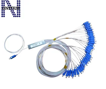 Бесплатная доставка 1*32 SC-UPC PLC Splitter 900um Мини-тип разветвитель волоконно-оптической трубки