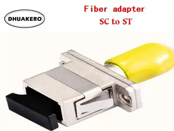 бесплатная доставка AB45B SC-ST 100шт волоконно-оптический соединитель фланцевого разъема адаптера