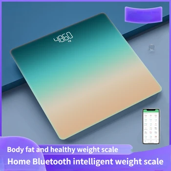 Весы для ванной комнаты, беспроводные цифровые весы, анализатор состава жировых отложений, водного баланса, ИМТ, подключение весов для смартфона по Bluetooth