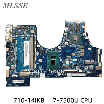 Восстановленная Материнская плата для ноутбука Lenovo YOGA 710-14IKB с процессором I7-7500U LA-D471P N16S-GTR-S-A2 2GB GPU 5B20M14141