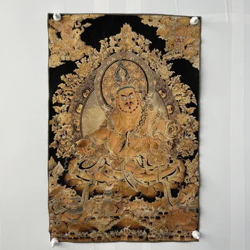 Вышивка, Тибетский черный Кинг-Конг, Бог богатства, украшение для дома