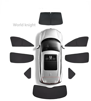 Для Toyota Corolla 2014-2019 Автомобильный солнцезащитный козырек на переднее заднее боковое стекло Солнцезащитный козырек на крыше Жалюзи Солнцезащитный козырек для уединения