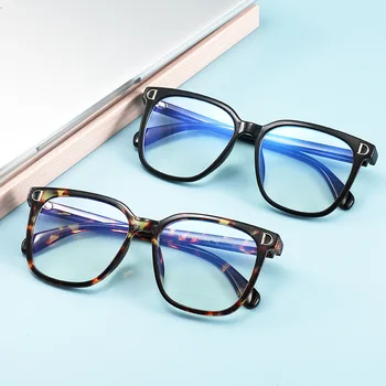Женские очки с защитой от синего света в квадратной оправе для близоруких оптических очков, роскошные женские очки для мобильного телефона, Компьютерные очки UV400