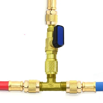Инверторный регулирующий клапан кондиционера, трехходовой регулирующий клапан, шаровой клапан для перекачки хладагента и запорный клапан для фтора