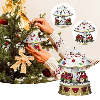 Креативный рождественский домик со снеговиком, подвесное украшение, сделай сам, Рождественская елка, подвеска для дома, гостиной, украшения сада UD88