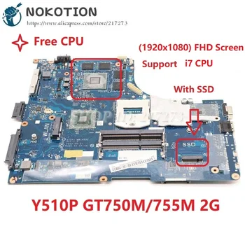 Материнская плата ноутбука NOKOTION для Lenovo ideapad Y510P 15,6 