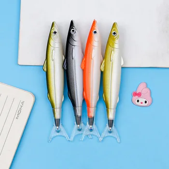 Модная Шариковая ручка с океанской Рыбой 0,5 мм Милые Креативные Забавные Игрушки Канцелярские Принадлежности Офисные Школьные Принадлежности Студенческий Рекламный Подарок
