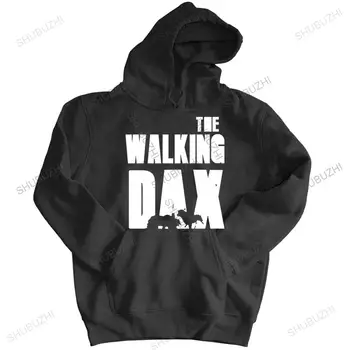 Новый дизайн the walking dax для немецких мужчин-брокеров с капюшоном из хлопка больших размеров, официальное пальто с капюшоном в смешном осеннем стиле