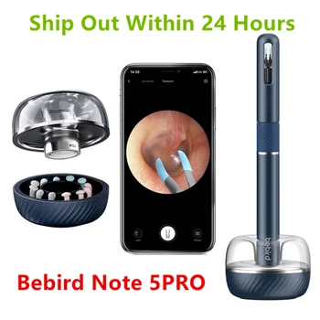 Оригинальные умные визуальные ушные палочки Bebird Note 5 Pro, эндоскоп, высокоточная мини-камера мощностью 1000 Вт, отоскоп, инструменты для чистки ушей