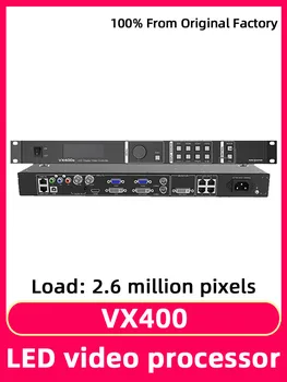 Полноцветный светодиодный дисплей NovaStar VX400, видеопроцессор, контроллер синхронной системы 2 в 1, Воспроизведение через USB