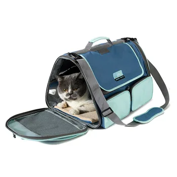 Портативная сумка для кошек с окошком, дышащая сумка-переноска для кошек с мягкими сторонами, вместительная переноска для кошек на открытом воздухе, переноска для кошек, сумка для маленьких собак