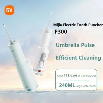 Портативный ирригатор для полости рта XIAOMI MIJIA Electric Dental Punch F300, стоматологический водоструйный инструмент для отбеливания зубов, инструмент для чистки зубов Pulse
