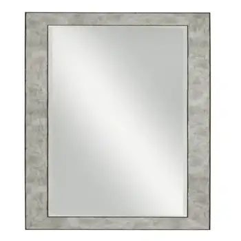 Прямоугольное зеркало в полистироловой раме, из ржавого металла- Зеркала для спальни, Пластиковое зеркало без заднего хода, Зеркальная стена