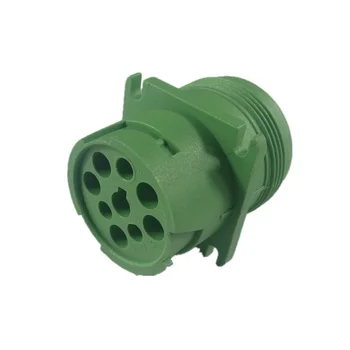 Разъем DEUTSCH HD10-9-1939P-P080 9-контактный разъем с зеленой головкой J1939, водонепроницаемый штекер DEUTSCH