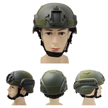 Страйкбольный шлем MICH 2000, Тактический Военный БЫСТРЫЙ шлем, армейское боевое защитное снаряжение, мужской легкий шлем для охоты на открытом воздухе, CS
