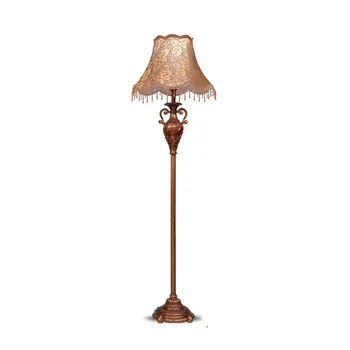 Торшер гостиная Американский ретро домашний вертикальный настольный светильник кабинет прикроватная лампа для спальни WF912230