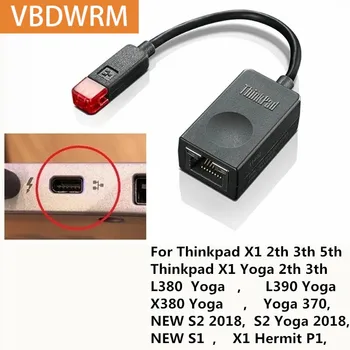 Удлинитель Ethernet Адаптер USB Кабель для Lenovo ThinkPad X1 2016 x1 Carbon New S2 S3 P40 к VGA RJ45 Aux Displayport