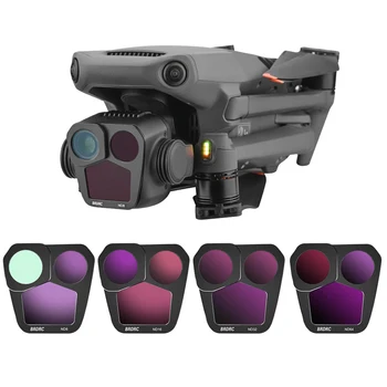 Фильтр камеры дрона, Запасные части, фильтр объектива камеры, быстрая установка, Водонепроницаемые, устойчивые к царапинам Аксессуары для DJI Mavic 3 Pro