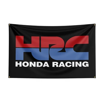 Флаг Hondas 3x5, баннер для гоночного мотоцикла с принтом из полиэстера для декора 1