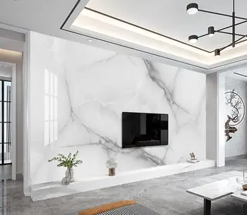 Фотообои beibehang Custom Jazz из белого мрамора, современная спальня, гостиная, ТВ-фон, фотообои для покрытия стен