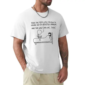 Футболка xkcd, летняя одежда, футболки для тяжеловесов, мужская футболка