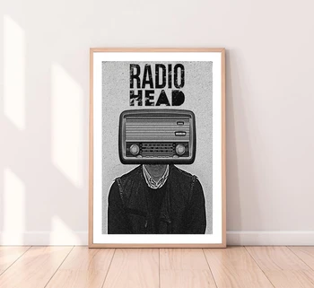 Художественный плакат Radiohead Холст Плакат Настенная Живопись Украшение (Без Рамки)