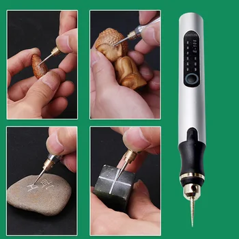Электрогравировальная ручка для травления с регулируемой передачей, многофункциональная электрошлифовальная ручка, электроинструменты 